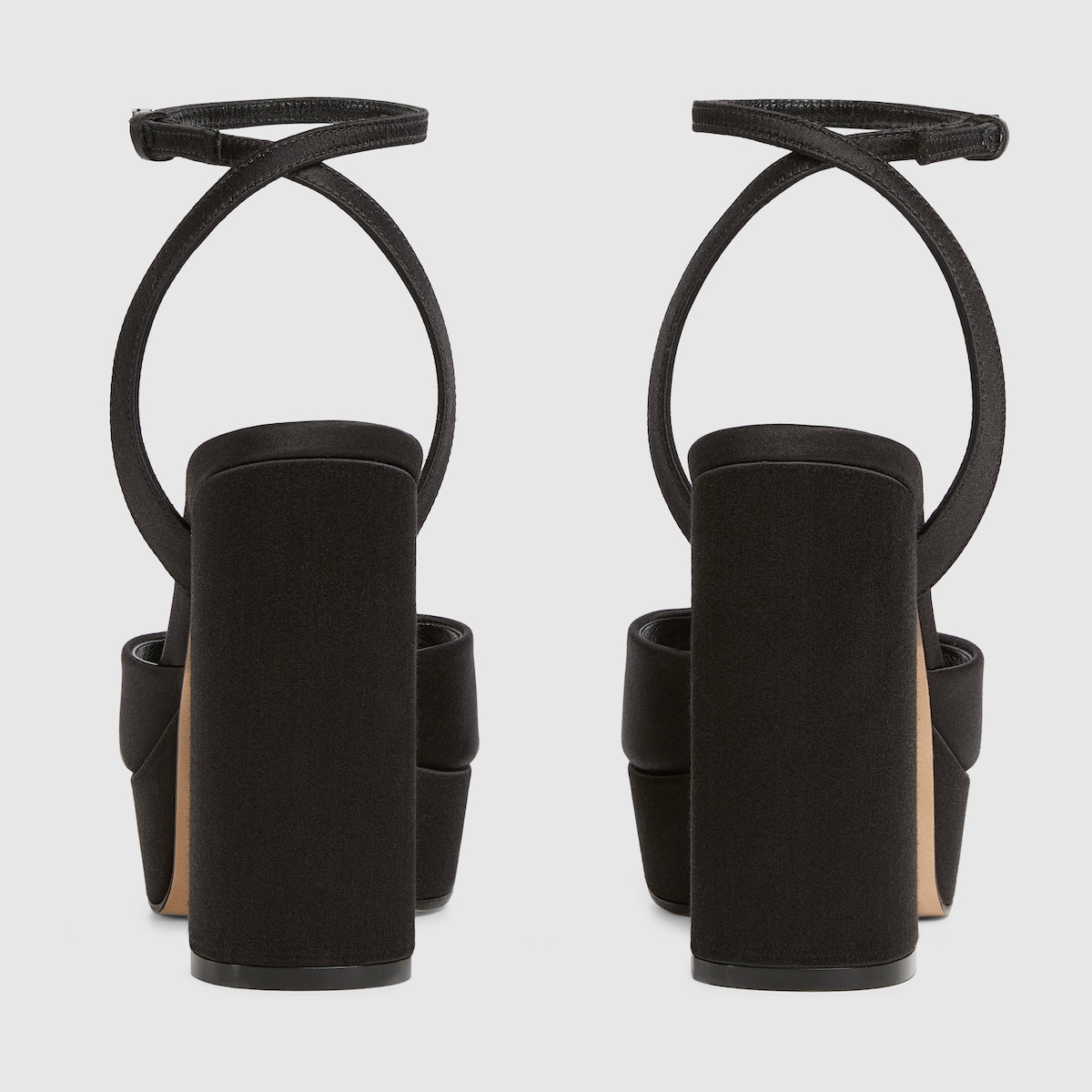 Gucci Women’s platform sandal with crystal Horsebit - Image 5